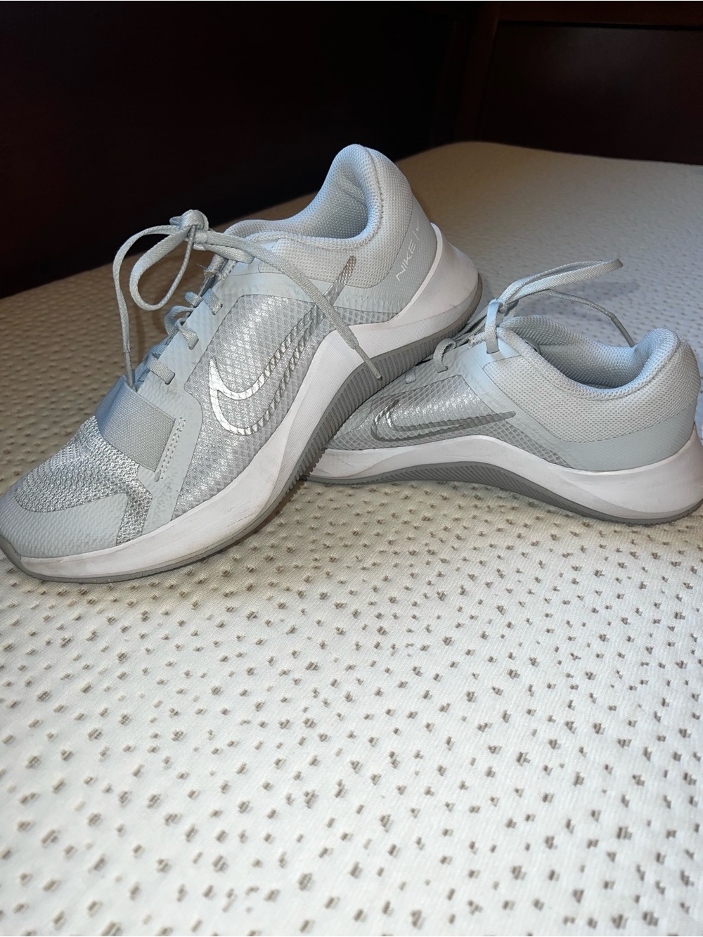 Nike Women’s MC 2 Lite-Training Sneakers in Light Gray/White